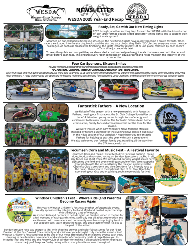 Fantastic Fathers tecumseh corn fest young drivers of canada