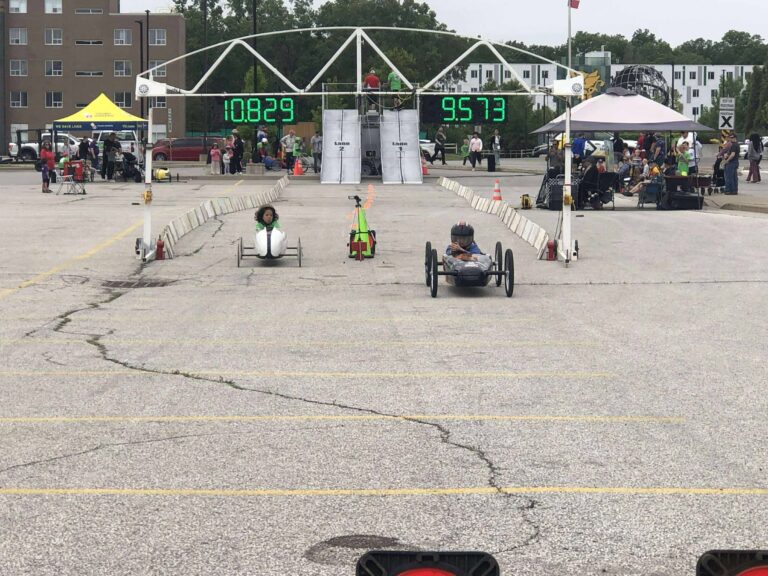 soapbox derby finish line